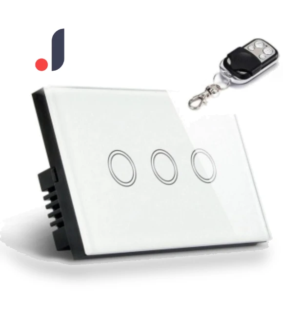 3-Channel 3-Key Remote Control Switch — Ceiling Fan Wall Controls, Ideal World