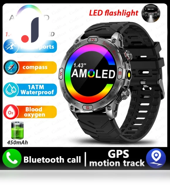 AMOLED Smart Watch — Smartwatches, QLY Online