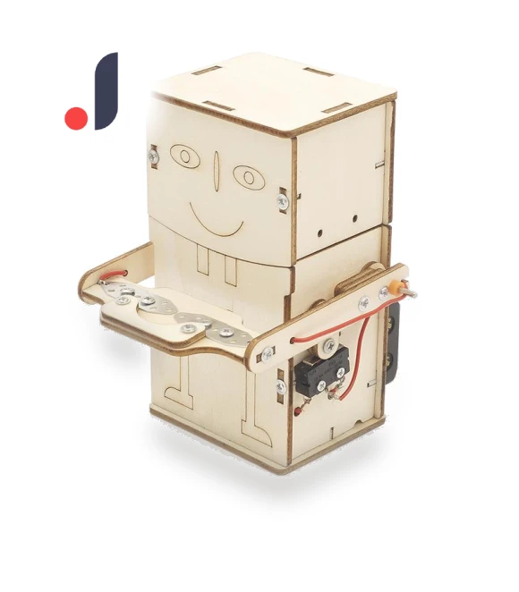 DIY Coin-Swallowing Robot Science Experiment Puzzle Model — Science Kits, TinyJoy