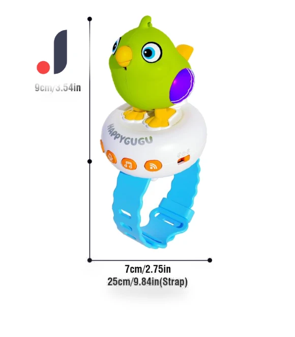 Multifunctional Kids Watch with Birds — Educational Timepieces, Toys-Glory Fourall