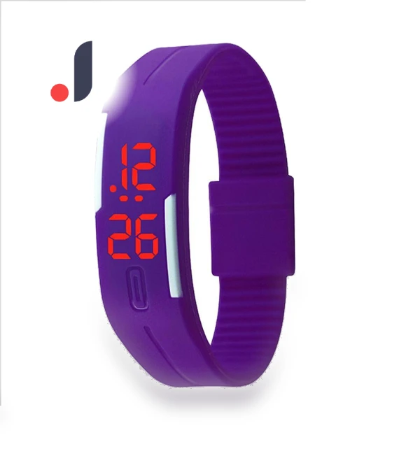 Outdoor Silicone LED Touchscreen Sports Watch — Active Timepieces, Eastman