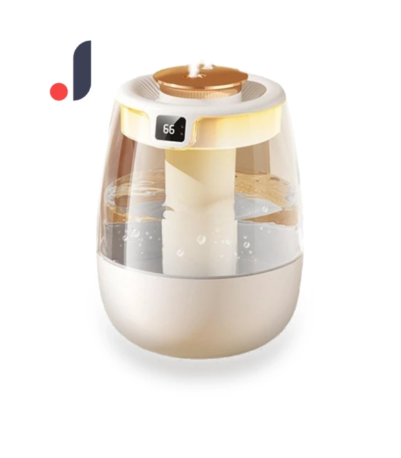 Portable Dual Nozzle Cool Mist Humidifier — Air Moisturizers, DC-HOME Textile