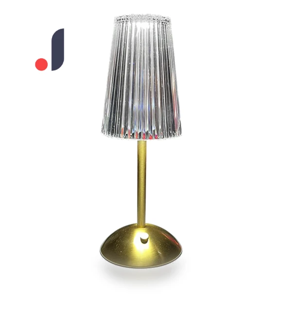 Portable Retro Metal Bedside Lamp — Desk & Table Lighting, Chic Home