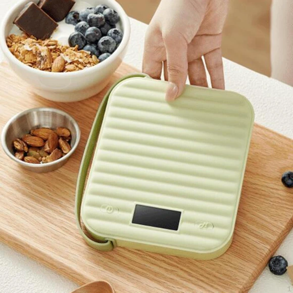 Professional High-Precision Smart Espresso Coffee Scale — Coffee Scoops, Chinese Style