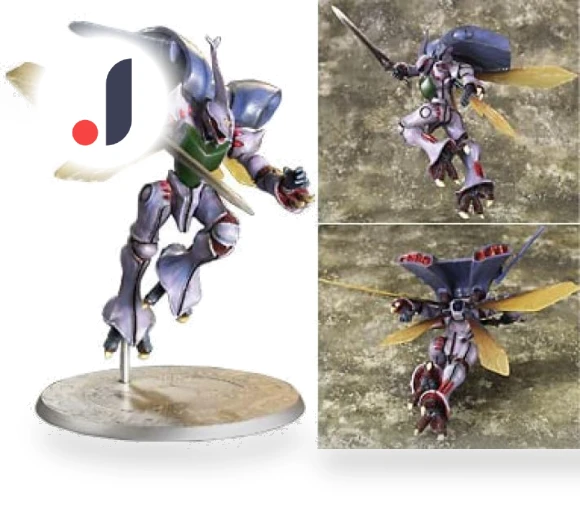 Realistic Poseable Robot Holy Warrior Dunbine — Dolls & Figures, MIYAKO