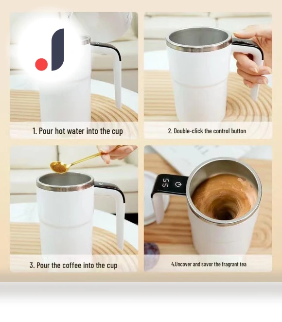 Rechargeable Magnetic Stirring Cup — Stand Blenders, Deals Supermarket