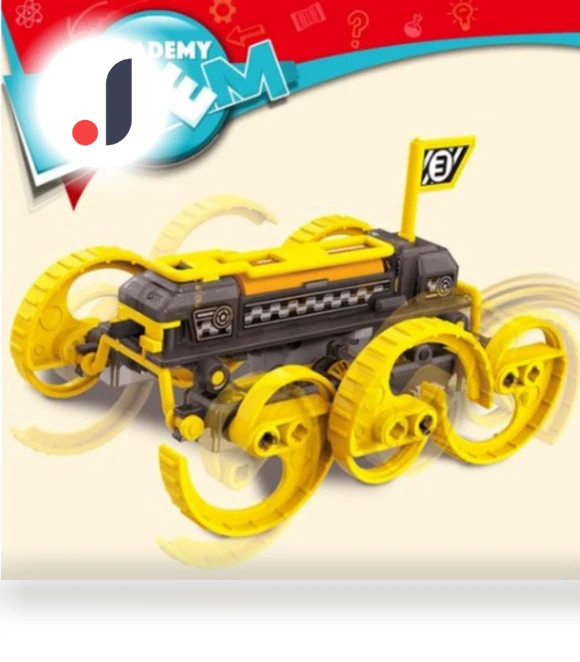 Robot Model Assembly Kit on Half-Wheel — Construction Kits, Academy Science