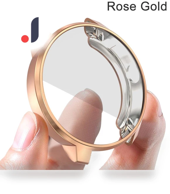 Slim TPU Watch Case Protective Cover with Screen Film — Smartwatch Protectors, Tengbaba