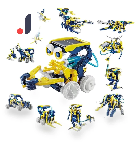 Solar-Powered Robot Building Kit — Solar Power, Super Go