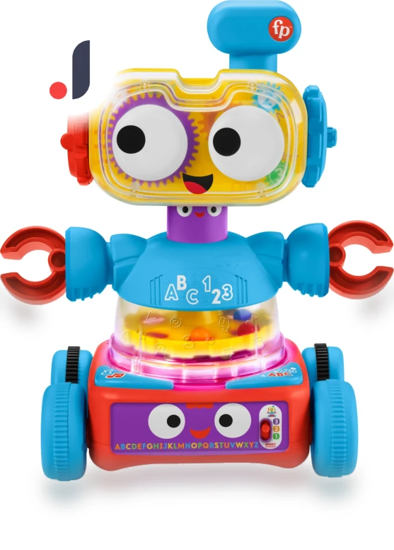 Spin and Kurukuru Learning Robot — Interactive Learning Devices, Fisher Price