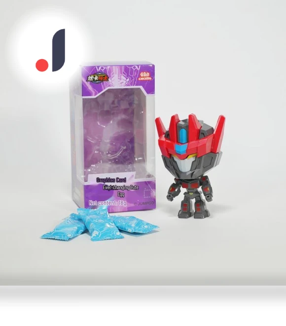 Transforming Robot Candy Toy — Interactive Learning Devices, Super Go