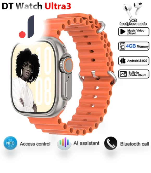 Ultra 3 Smartwatch — Smartwatches, QLY Online