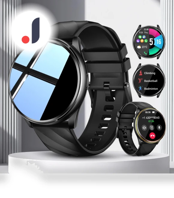 Waterproof Durable Outdoor Smartwatch with Flashlight — Sport Watches, QTLLBT