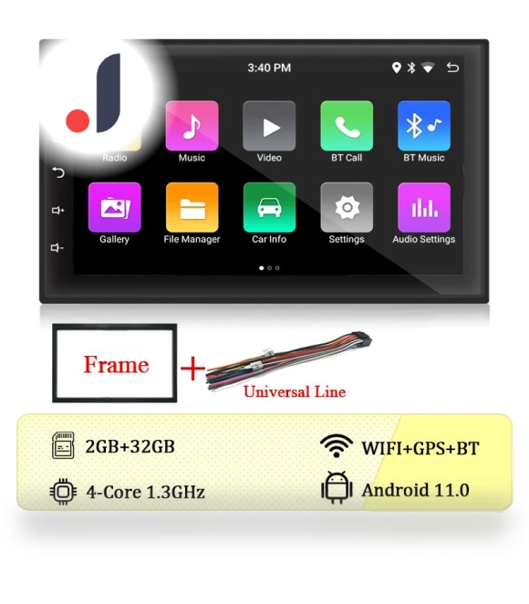 7-inch Android Car Radio — Stereo Receivers, SageTechnology
