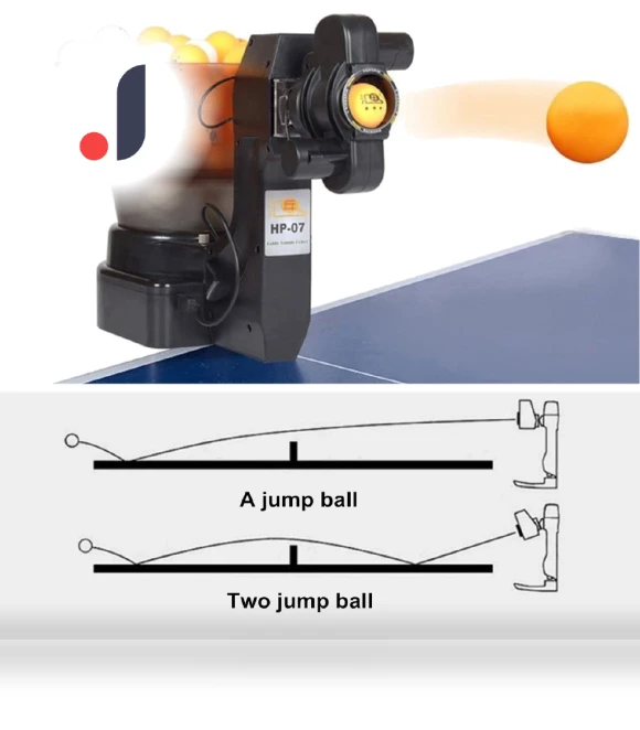 Automatic Ball Machine for Training Exercises — Tabletop Table Tennis, Ideal World