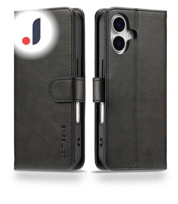 Calf Texture PU Leather Stand Wallet Phone Cover — Phone Accessories, Smartwatch 2025