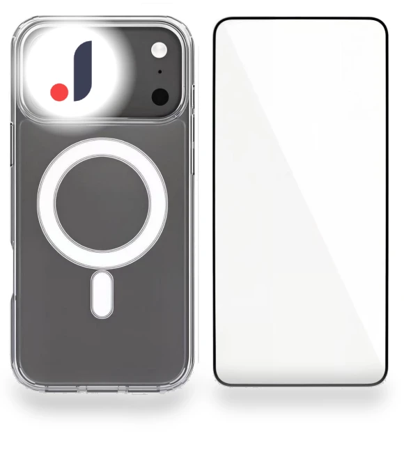 Clear Phone Case with Screen Film — Phone Accessories, Smartwatch 2025