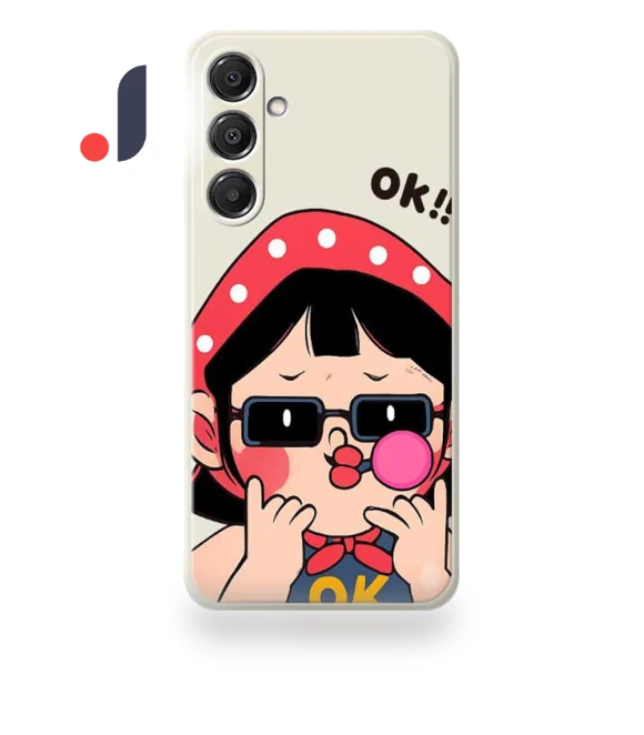 Cute Kid Pattern Printing Straight Edge TPU Phone Back Cover — Back Covers, Smartwatch 2025