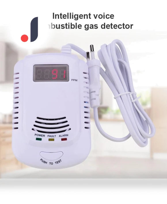 Home Autonomous Plug-in Combustible Gas Detector — Gas Safety Equipment, yieryi