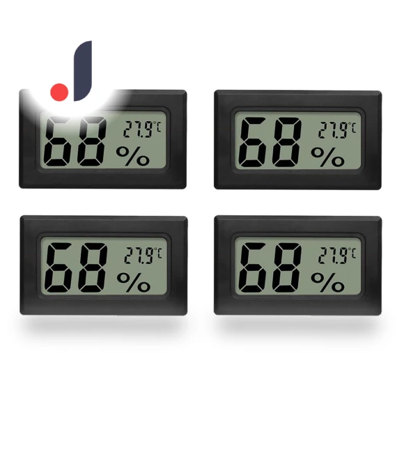 LCD Digital Thermometer Hygrometer — Home Climate Control, Boasorte Lounge