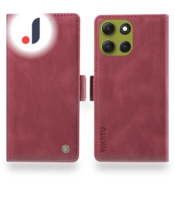 Leather Case Skin-touch Feeling Wallet Phone Cover — Flip Cases, Smartwatch 2025