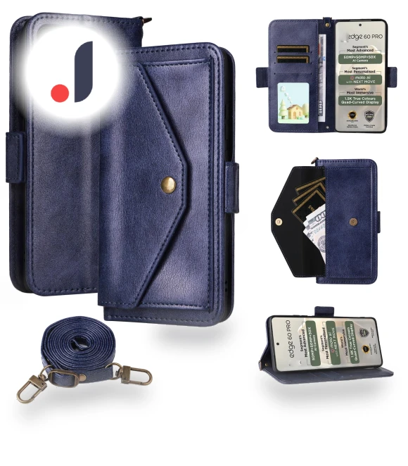 Leather Case with Magnetic Closure and Crossbody Strap — Flip Cases, Smartwatch 2025