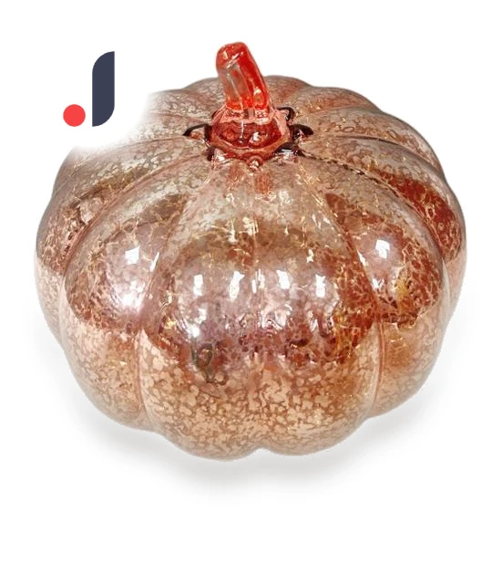 LED Glass Pumpkin Lantern with Smart Timer — Lanterns, Laoyebaohao