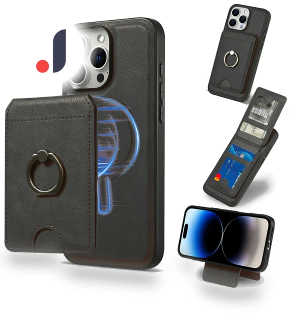 Magnetic Case with Detachable Card Holder — Phone Accessories, Smartwatch 2025