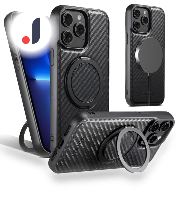 Magnetic Case with Rotating Kickstand — Phone Accessories, Smartwatch 2025