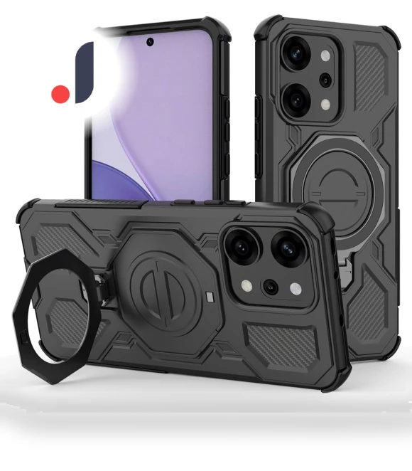 Magnetic Case with Rotating Metal Kickstand — Screen Protectors, Smartwatch 2025