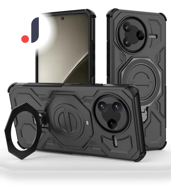 Magnetic Case with Rotating Metal Kickstand — Phone Accessories, Smartwatch 2025