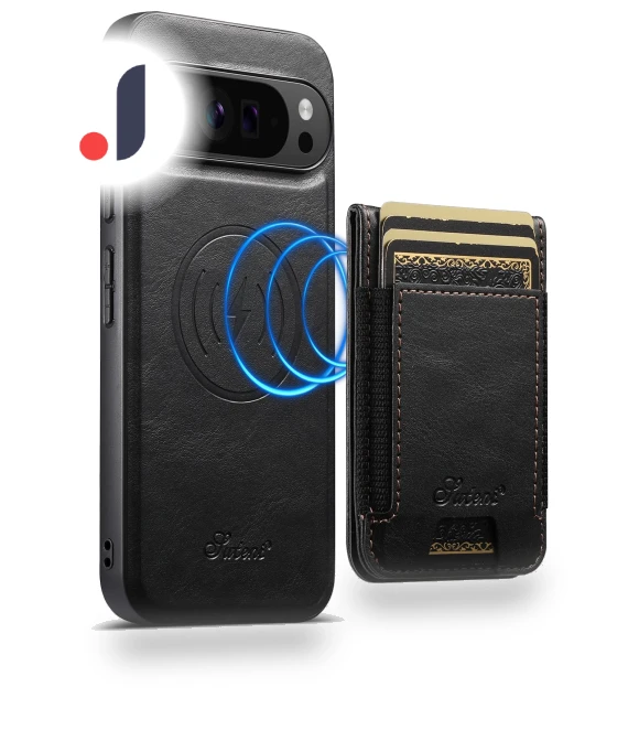 MagSafe Compatible Phone Case with Card Holder & Kickstand — Phone Accessories, Smartwatch 2025