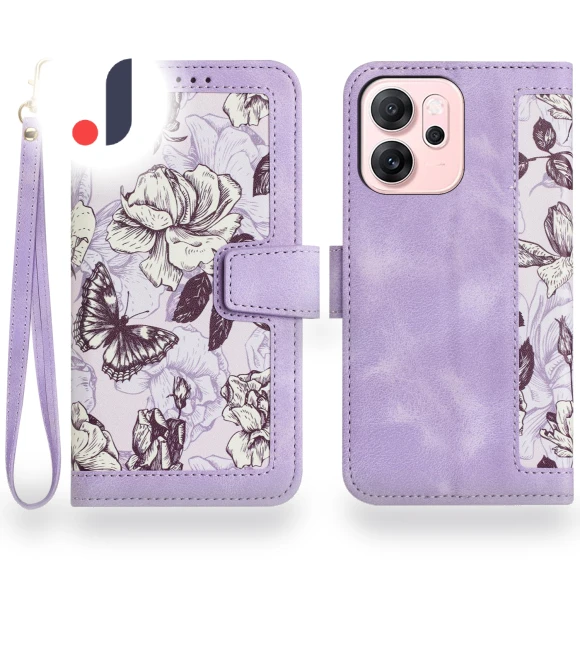 PU Leather Floral Pattern Phone Case — Basic Cases, Smartwatch 2025