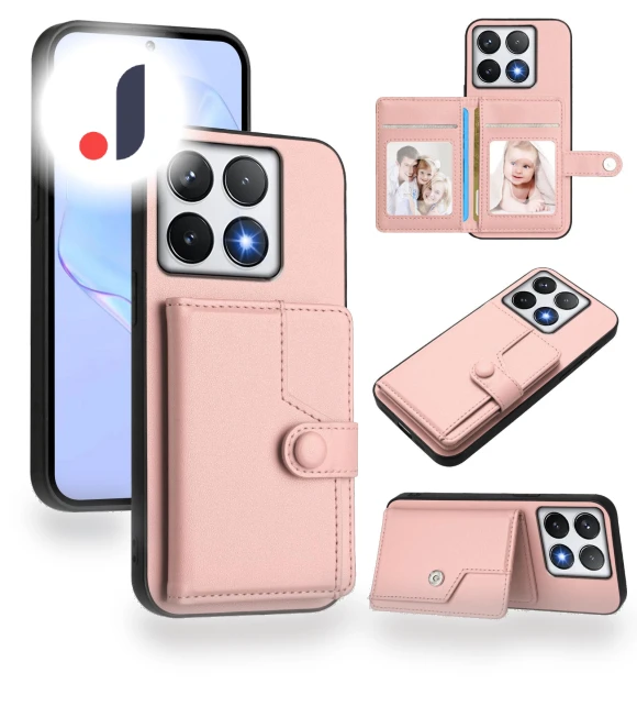 RFID Blocking Card Holder Kickstand Phone Back Cover — Back Covers, Smartwatch 2025