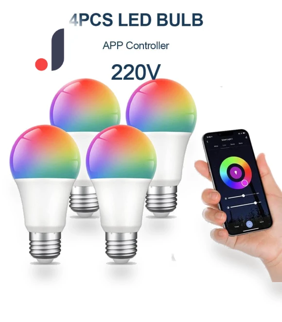 Smart LED Bulb E27 RGB A60 — LED, Refreshing Home