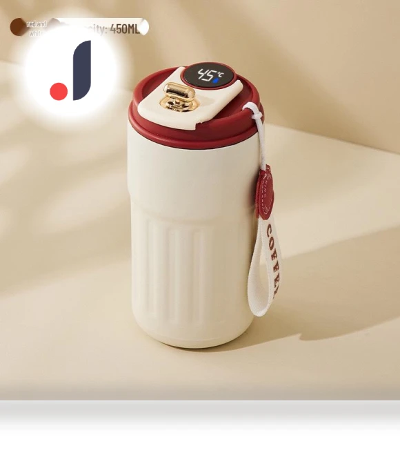 Smart Temperature Display Stainless Steel Tumbler — Beverage Warmers, the BAY