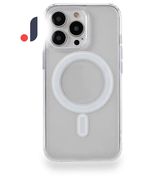 Transparent MagSafe Compatible Phone Case — Phone Accessories, Smartwatch 2025