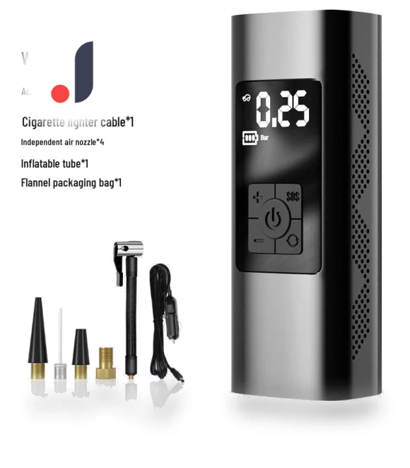 Wireless Portable Tire and Bicycle Pump — Inflation Devices, the BAY