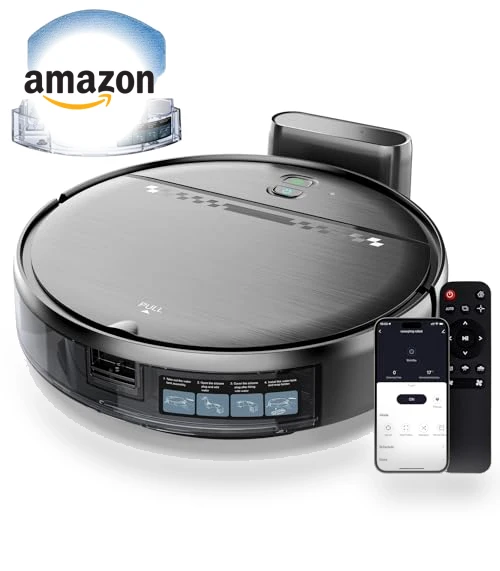 2-in-1 Robotic Vacuum and Mop — Smart Cleaning Robots, SHELIKI