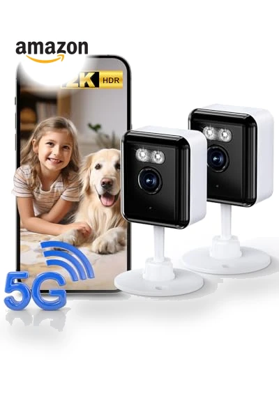 2K Indoor Security Camera — Smart Home Security, Gianteye