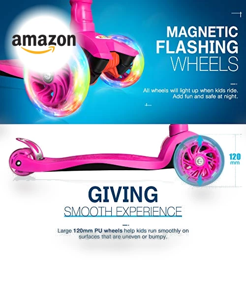 3 Wheel Kick Scooter for Toddlers — Electric Vehicles, BELEEV