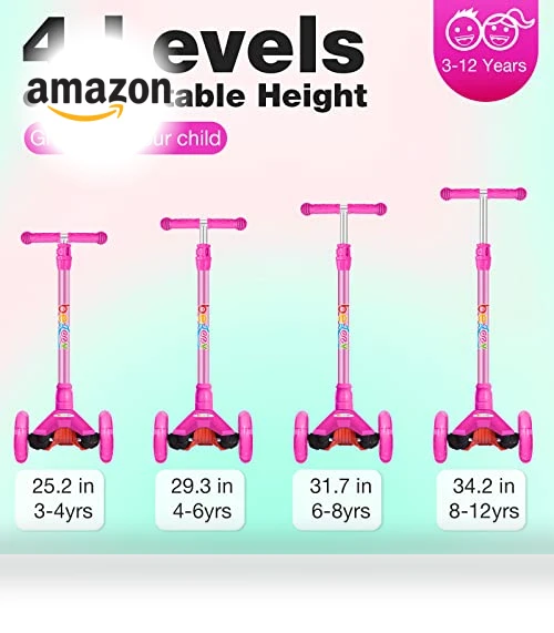 3 Wheel Kick Scooter for Toddlers — Electric Vehicles, BELEEV