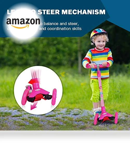 3 Wheel Kick Scooter for Toddlers — Electric Vehicles, BELEEV