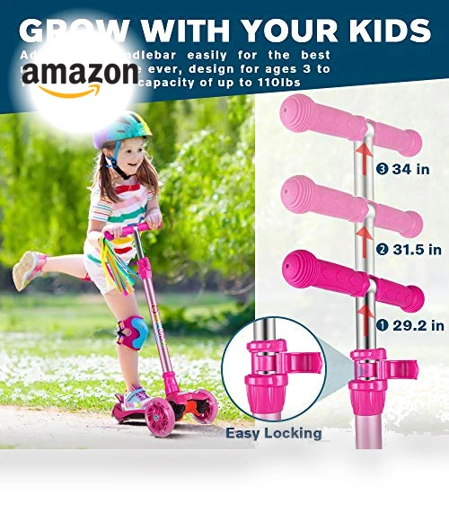 3 Wheel Kick Scooter for Toddlers — Electric Vehicles, BELEEV