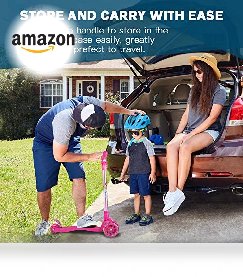 3 Wheel Kick Scooter for Toddlers — Electric Vehicles, BELEEV