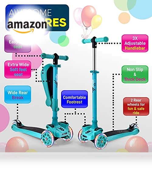 3-Wheeled Scooter for Kids — Electric Vehicles, Hurtle