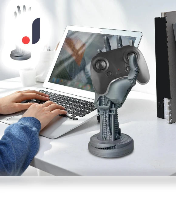 3D Printed Robot Hand — Wrist Rests, Winnerer Saturn