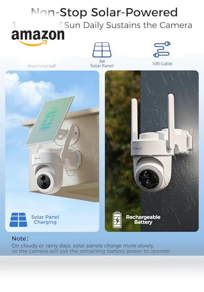 4K Security Cameras Wireless Outdoor — Outdoor Security Cameras, MUBILIFE