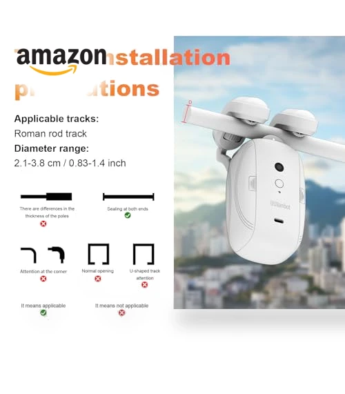 Automatic Curtain Opener — Smart Home Hubs & Controllers, UUlianbot