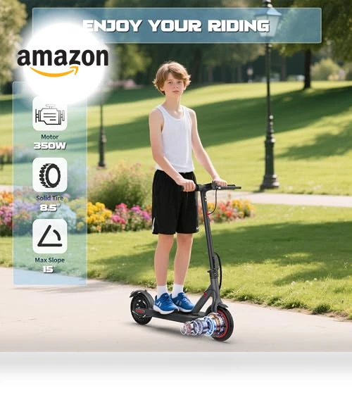 Electric Scooter for Big Kids 12+ — Push Scooters, WERHY